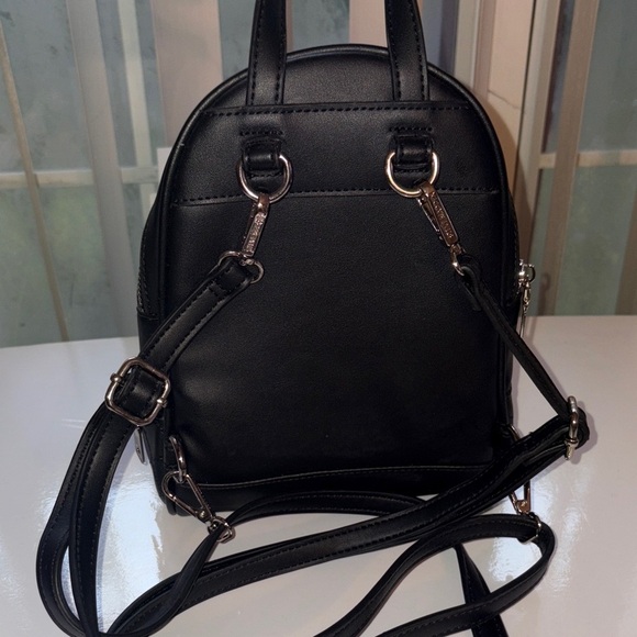 Steve Madden Black Quilted Backpack Trio - Picture 10 of 12